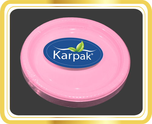 Karpak zel renkli lx tabak pembe